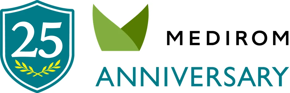 メディロム25周年ロゴ