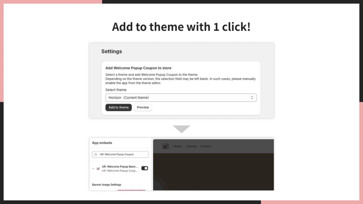 1クリックでテーマに追加できる！