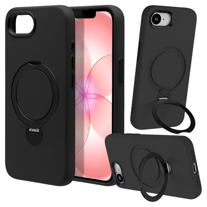 黒いマットなスマートフォンケース