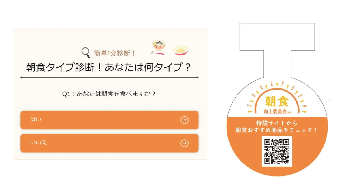 朝食タイプ診断のイメージ