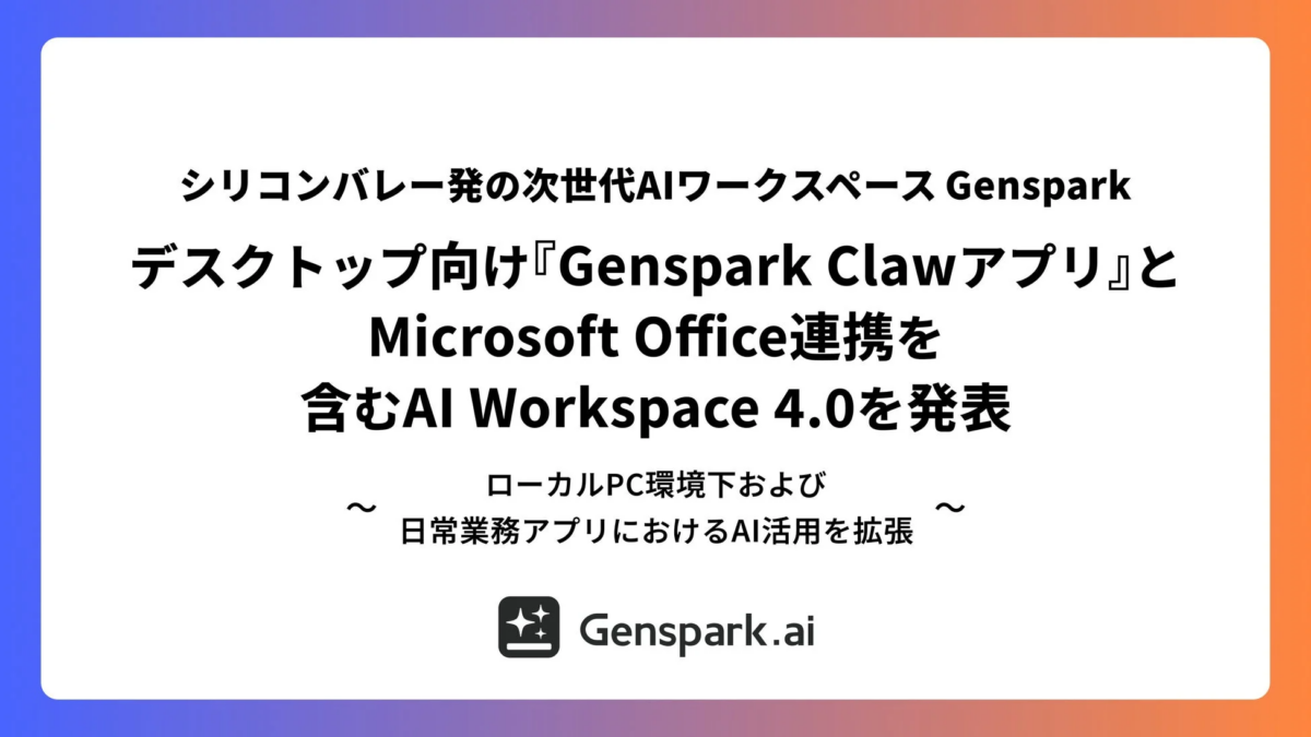 Genspark AI Workspace 4.0