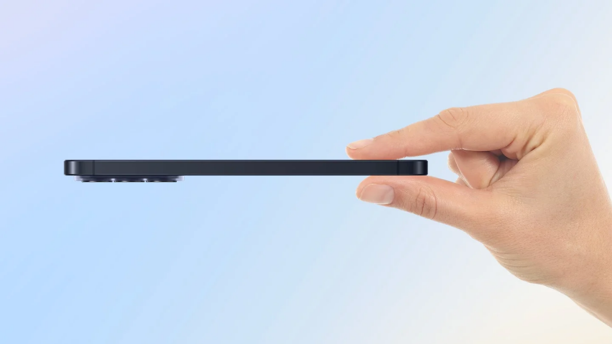 スリムなデザイン