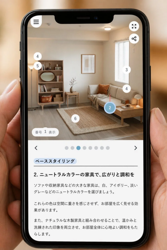 アプリの解説画面