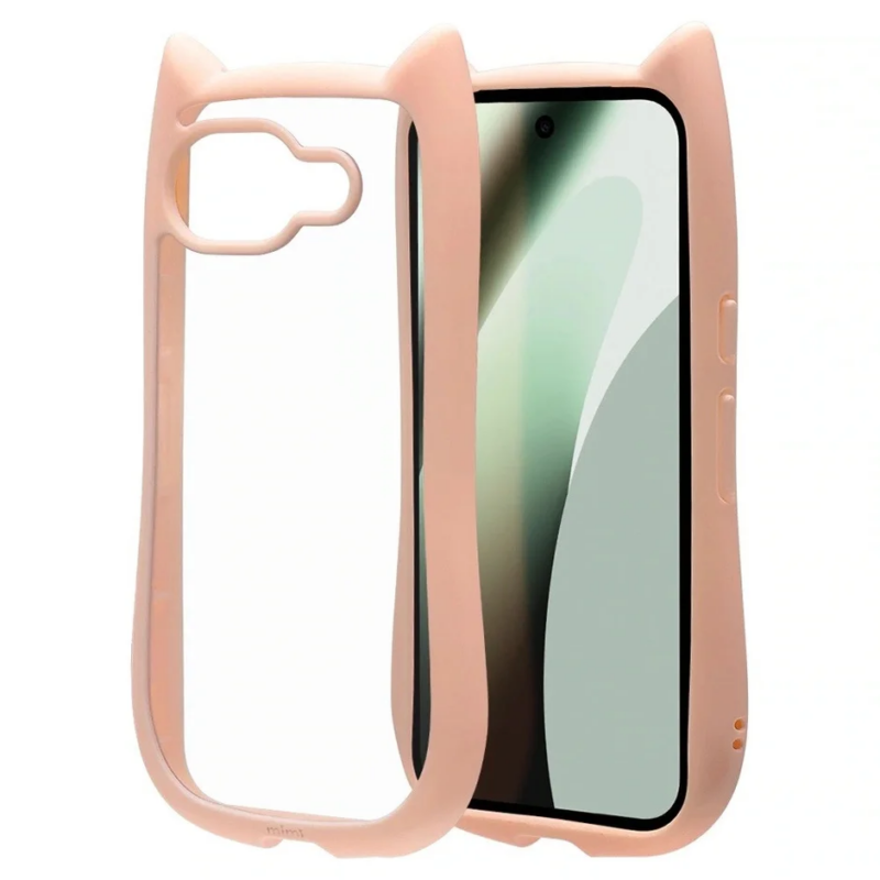 ネコミミケース ピンク