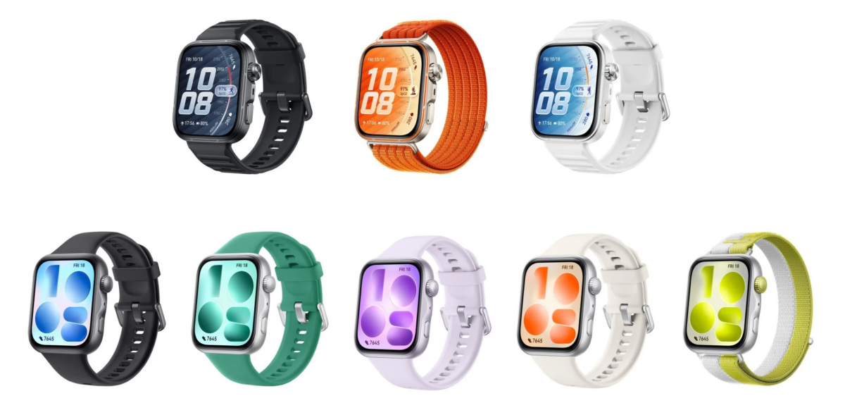 HUAWEI WATCH FIT 5シリーズカラーバリエーション