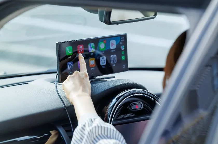 ワイヤレスCarPlay/Android Autoの操作イメージ