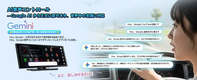 Google AI音声制御のイメージ