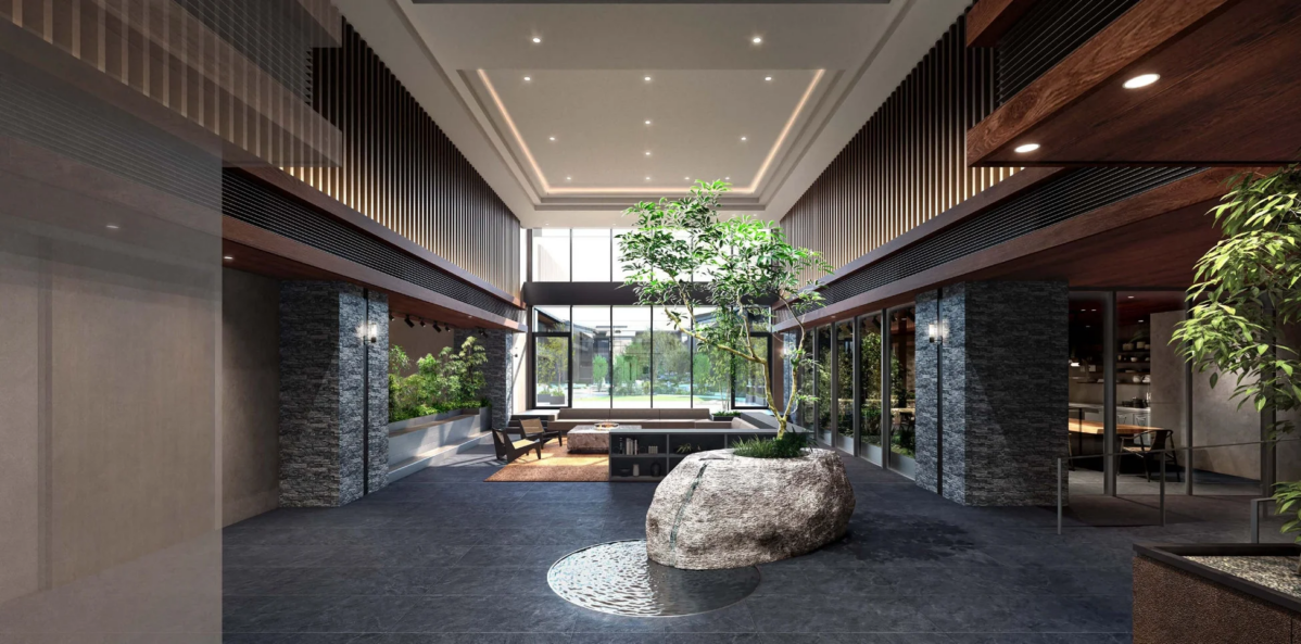 RESORTIA軽井沢のラウンジ