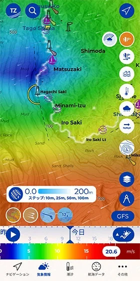 気象情報、潮汐