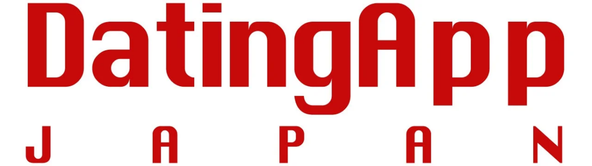 赤色の文字で「DatingApp JAPAN」と書かれたロゴ画像です。出会い系アプリやマッチングサービスに関連する内容を示しています。