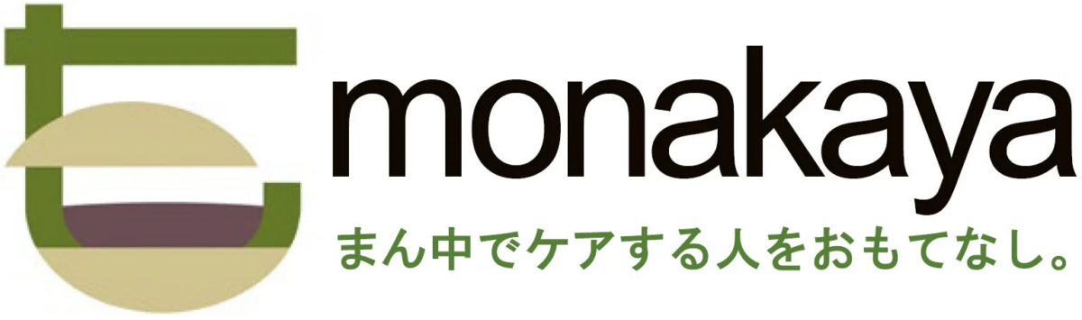 monakayaのロゴマークとメッセージ