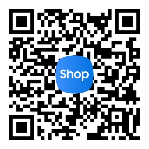 Samsung Shop アプリ QRコード