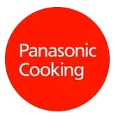 赤い円の中に白い文字で「Panasonic Cooking」と書かれたロゴマーク