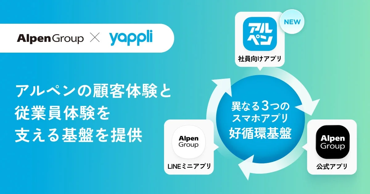 アルペンの顧客体験と従業員体験を支える基盤を提供