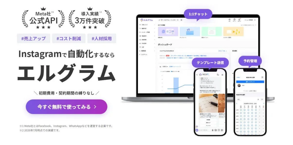 エルグラムの機能紹介/ダッシュボード
